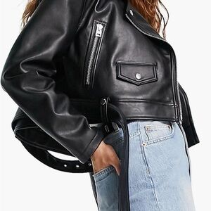 Black Biker Jacket